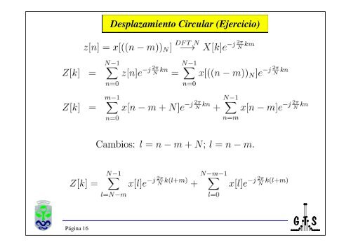 Tratamiento de Señales Multimedia TEMA 1 : Transformada de ...