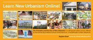 Learn New Urbanism Online! - University of Miami School of ...