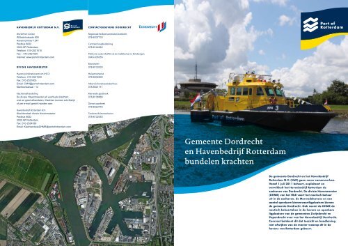 brochure downloaden. - Port of Rotterdam