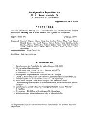 Marktgemeinde Rappottenstein 3911 Rappottenstein 24 ...