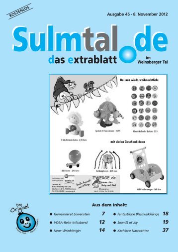 das extrablatt - Sulmtal.de