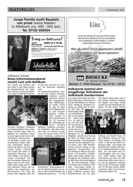 das extrablatt - Sulmtal.de