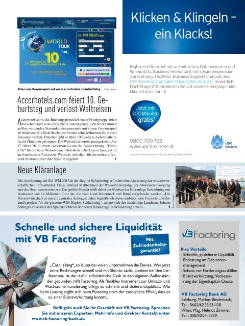 Ausgabe 05/2011 Wirtschaftsnachrichten Donauraum