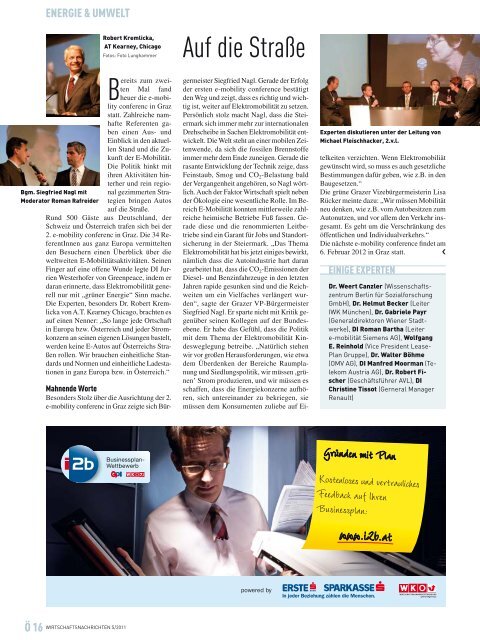 Ausgabe 05/2011 Wirtschaftsnachrichten Donauraum