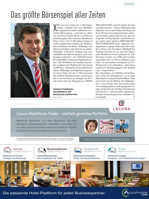 Ausgabe 05/2011 Wirtschaftsnachrichten Donauraum