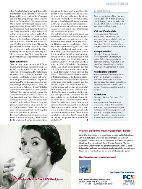 Ausgabe 05/2011 Wirtschaftsnachrichten Donauraum