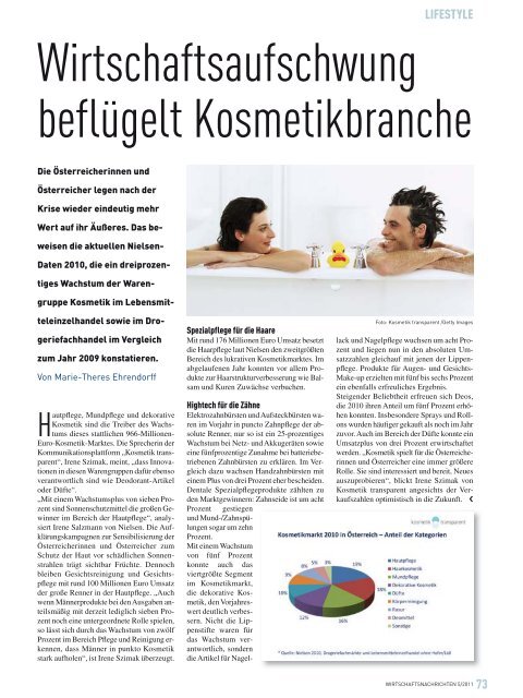 Ausgabe 05/2011 Wirtschaftsnachrichten Donauraum