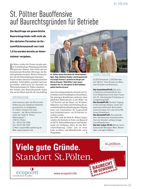 Ausgabe 05/2011 Wirtschaftsnachrichten Donauraum