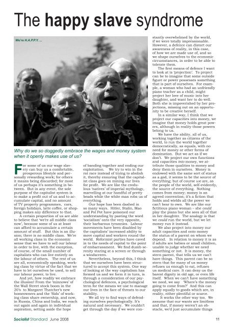 Socialist Standard June 2008 - World Socialist Movement