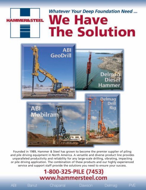 Downloads - Pile Driving Contractors Association