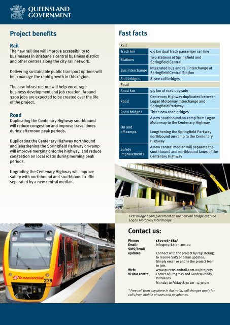 Project overview.pdf - Queensland Rail