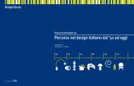 Percorso nel design italiano dal '50 ad oggi - Fondazione dell ...