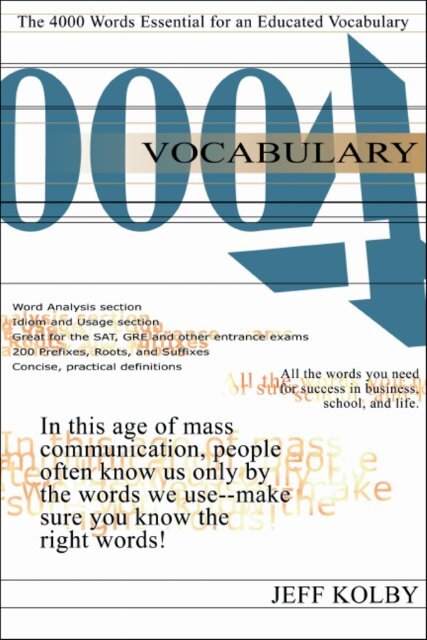 ACT Power Plus Vocabulary Lesson Eight. deride – (v.) to ridicule