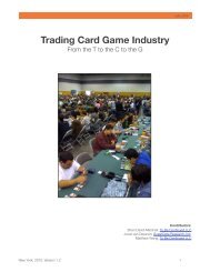 Trading Card Game  Industry - SuperData Research