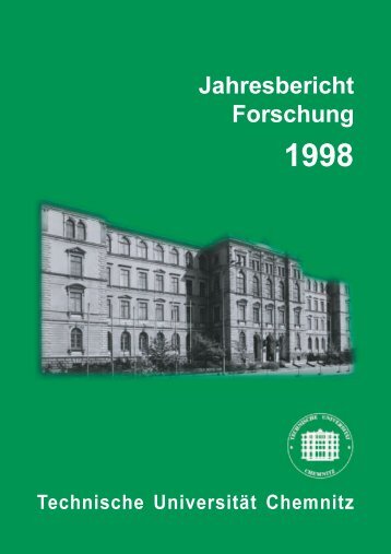 Jahresbericht Forschung