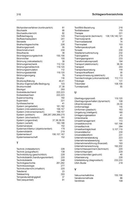 Jahresbericht Forschung