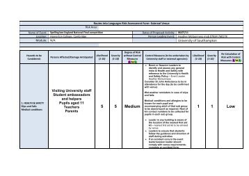 risk assessment spelling bee.pdf - Routes Into Languages