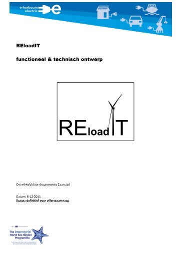 System specification REloadIT - e-harbours