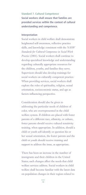 Child Welfare - National Association of Social Workers
