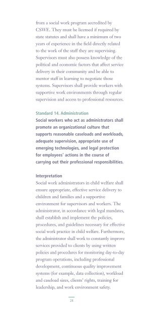 Child Welfare - National Association of Social Workers