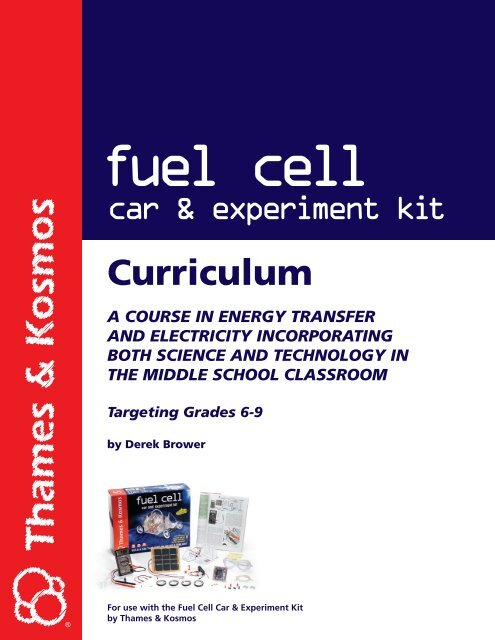 Fuel Cell Curriculum Super Science Fair Projects