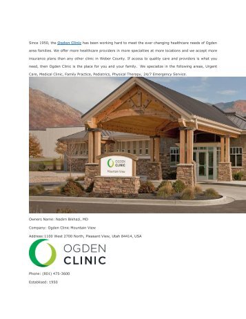Ogden Clinic Mountain View