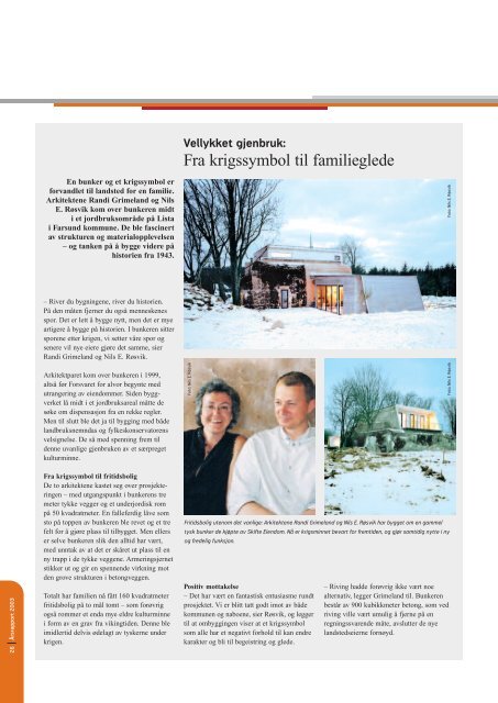 Ãrsrapport | 2003 - Forsvarsbygg