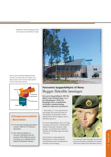 Ãrsrapport | 2003 - Forsvarsbygg