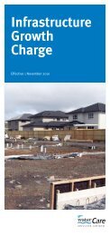 Infrastructure Growth Charge brochure - Watercare