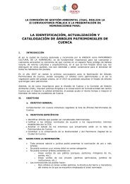 Convocatoria - Comision de Gestion Ambiental - Municipio de Cuenca