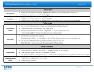 Clinical Audit Quick Reference Guide - Pen Computer Systems