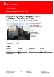 ExposÃ© ETW Witten-Herbede als PDF laden - Magazin - Sparkasse ...
