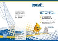 Rizol Rohstoff Raziol Produktkatalog