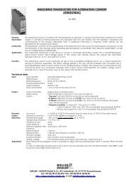 Data sheet (pdf-document) - MÃ¼ller + Ziegler GmbH & Co. KG