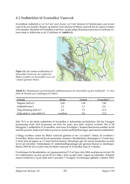 rapport fra Rådgivende biologer - Bergen kommune