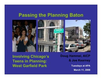 PDF of PowerPoint presentation (pdf) - American Planning Association