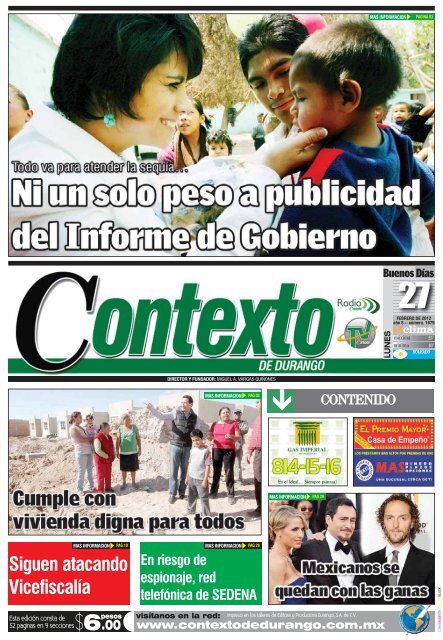 PORTADA nva.qxd (Page 1) - Contexto de Durango