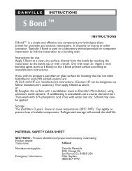 S-Bond - MSDS.pdf - Danville Materials