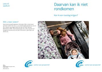 Download: Daarvan kan ik niet rondkomen(pdf, 122 kB) - Uwv