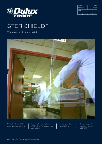 13598 Sterishield Brochure AW - Dulux Trade