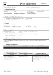 cahier des charges