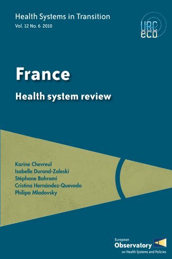 Health system review - World Health Organization Regional Office ...