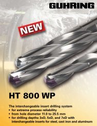 HT 800 WP Interchangeable Insert Drills