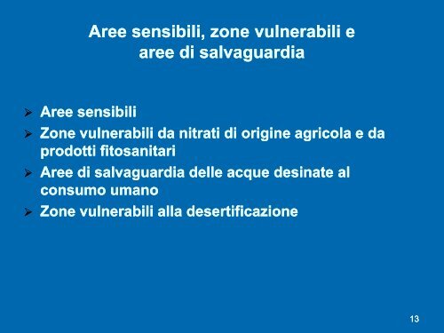 Il piano di Tutela delle Acque - Ordine dei Geologi Regione del Veneto