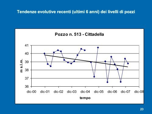 Il piano di Tutela delle Acque - Ordine dei Geologi Regione del Veneto