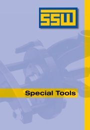 Special Tools - SSW-Spezialwerkzeuge