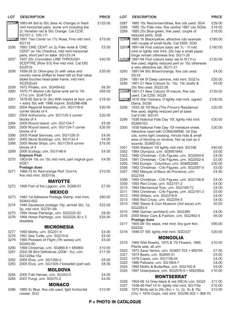 Stamp Buy or Bid iss54 - allworldcatalogue.co.uk