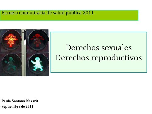 Derechos sexuales y reproductivos