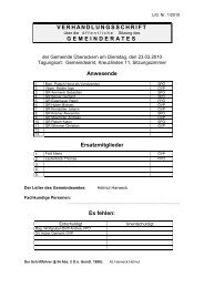 Protokoll 2010/01 (126 KB) - .PDF - der Gemeinde Ãberackern