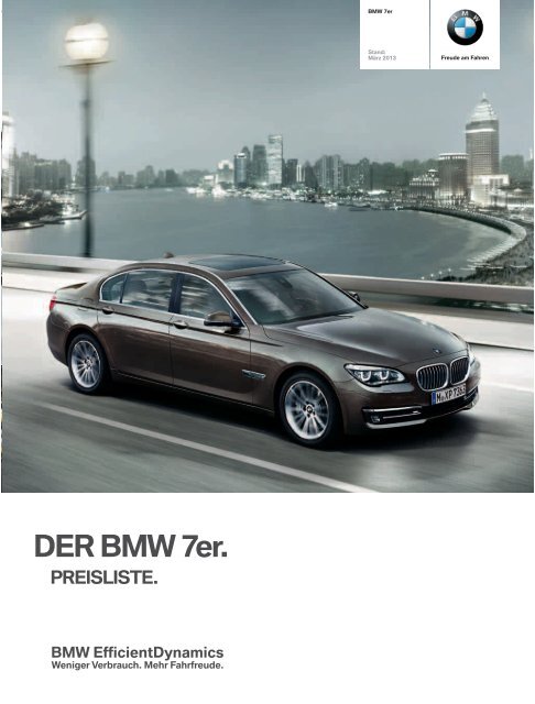 Preisliste (PDF - 1,4 MB) - BMW Deutschland